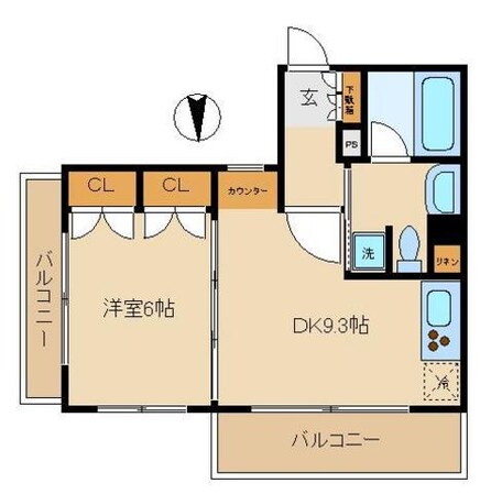 パークアクシス仲御徒町の物件間取画像